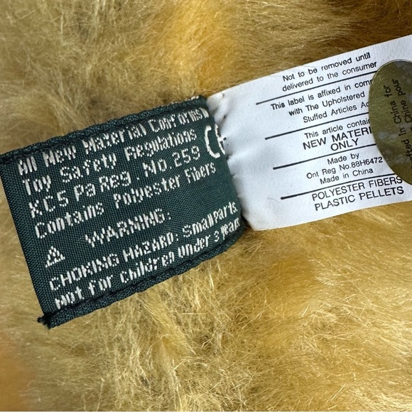 Vintage Russ Barrymore Limited Edition Collectible Teddy Bear - Picture 9 of 14